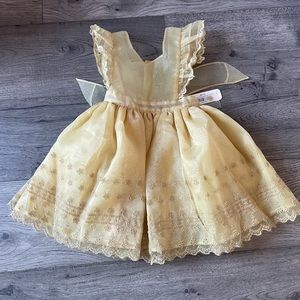 Noralee - Provence toddler girls dress in color citron & size 4
